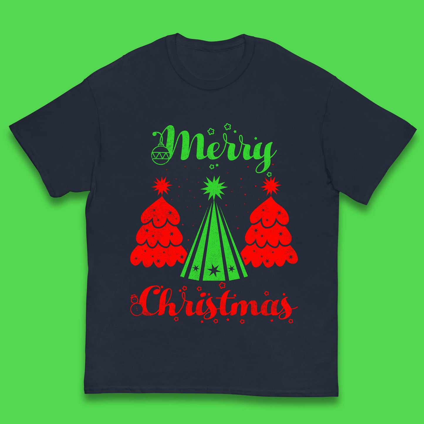 merry christmas tree t shirt