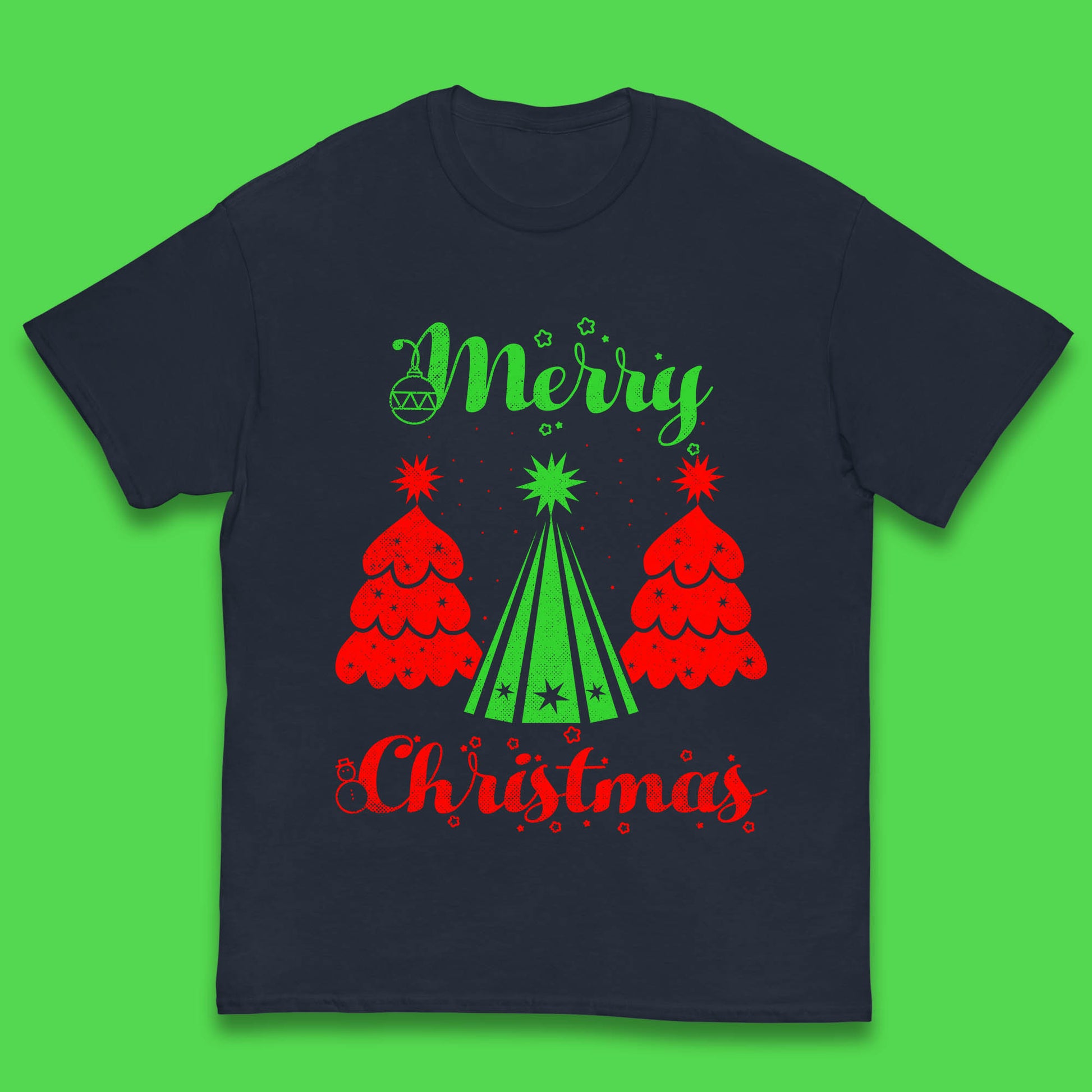 merry christmas tree t shirt