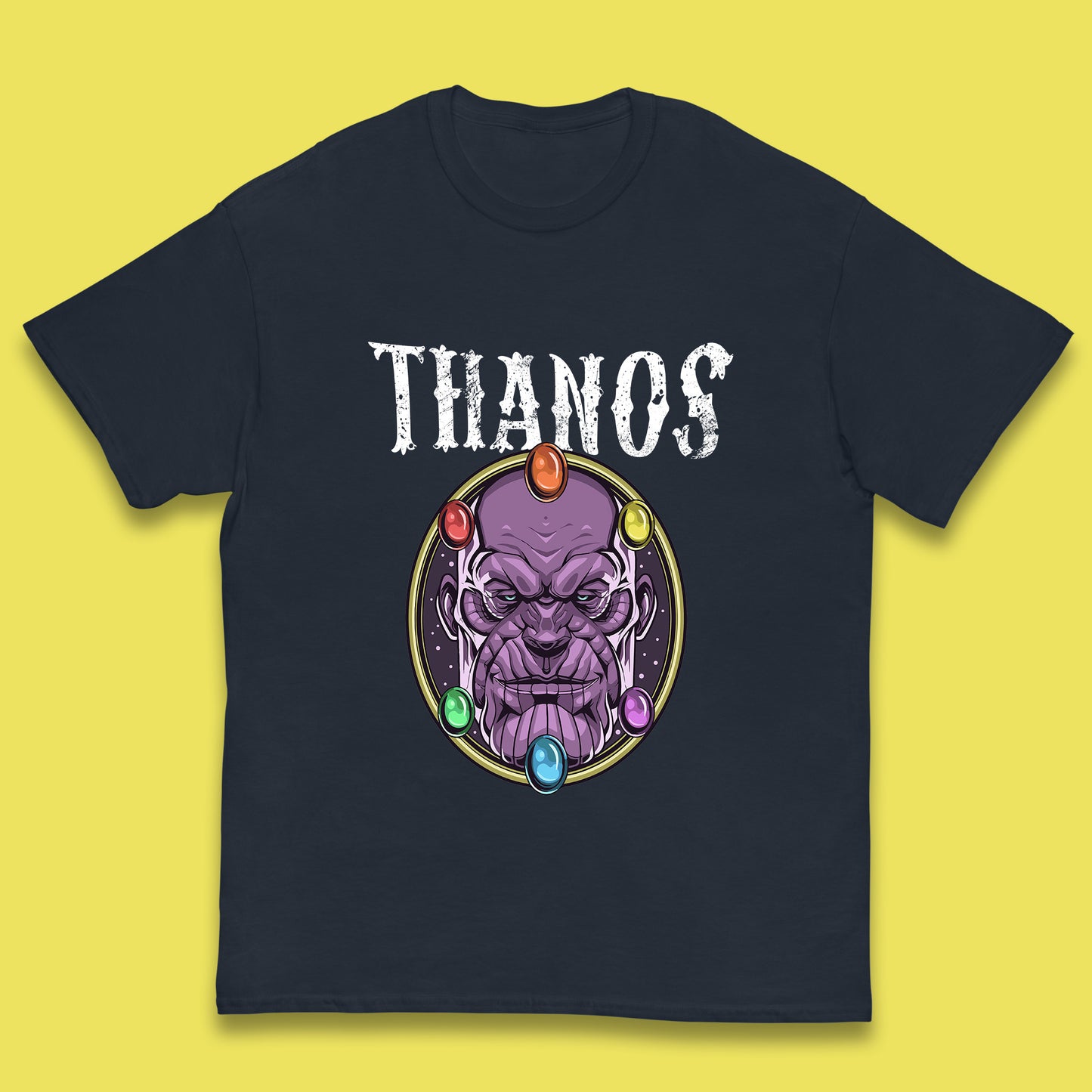 Thanos Avengers Infinity Stones Thanos Comic Book Supervillain Fictional Characters Infinity Gauntlet Marvel Villian Kids T Shirt