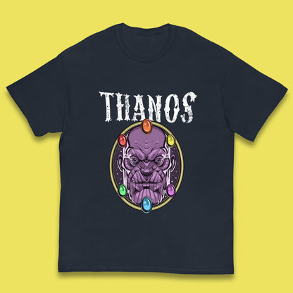 Thanos Avengers Infinity Stones Thanos Comic Book Supervillain Fictional Characters Infinity Gauntlet Marvel Villian Kids T Shirt