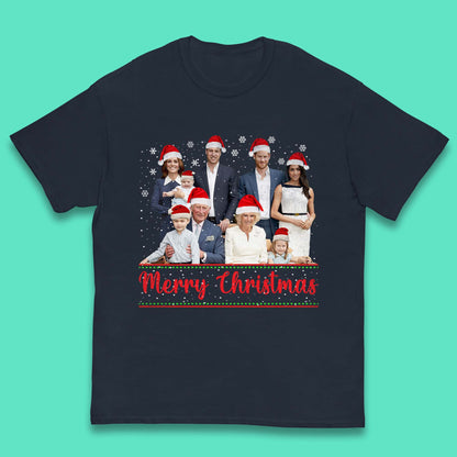 British Royal Family Succession Christmas Kids T-Shirt