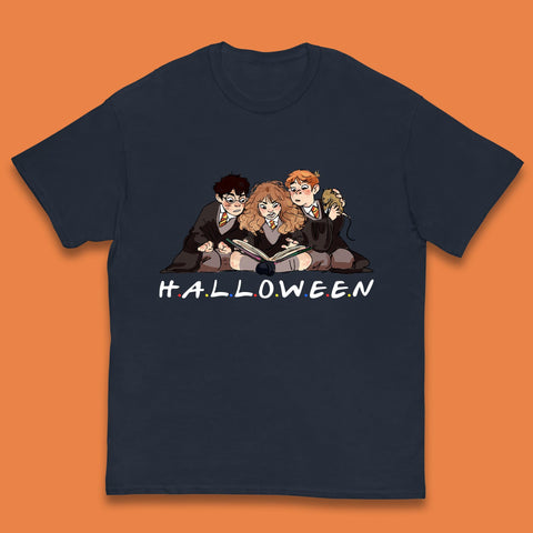 Halloween Harry Potter Series Character Harry, Ron and Hermione Friends Movie Spoof Fantasy Novels Film  Kids T Shirt