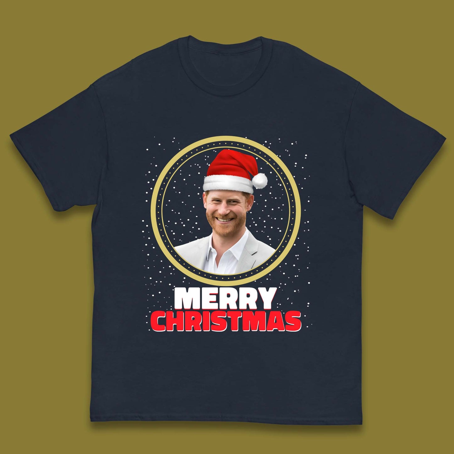 Prince Harry Christmas Kids T-Shirt