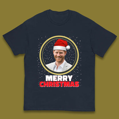 Prince Harry Christmas Kids T-Shirt