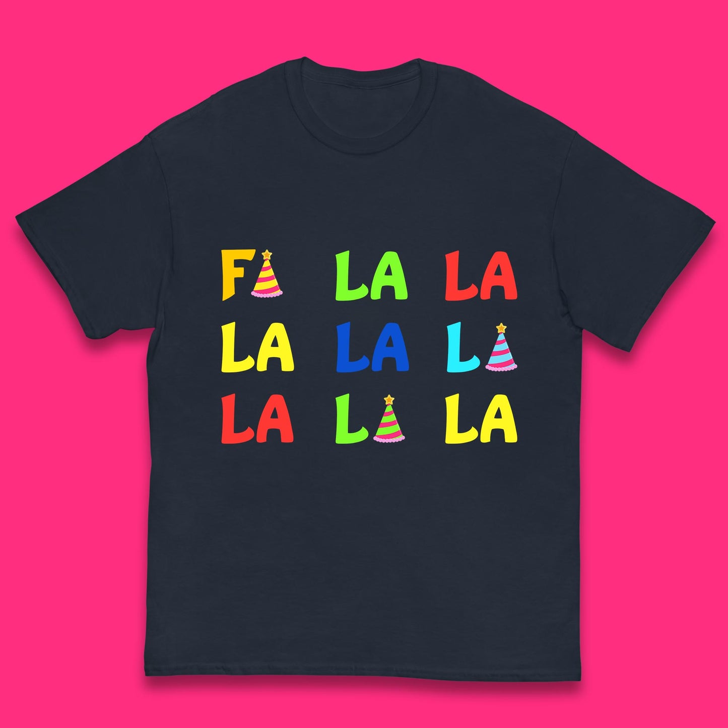 fa la la la christmas song t shirt