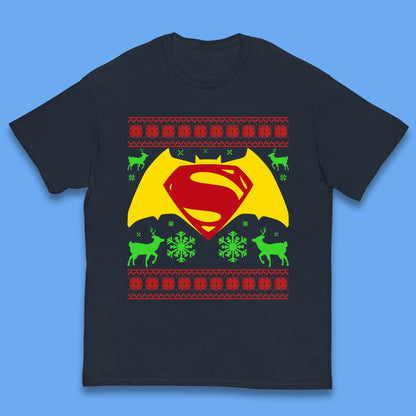 Batman V Superman Christmas Kids T-Shirt