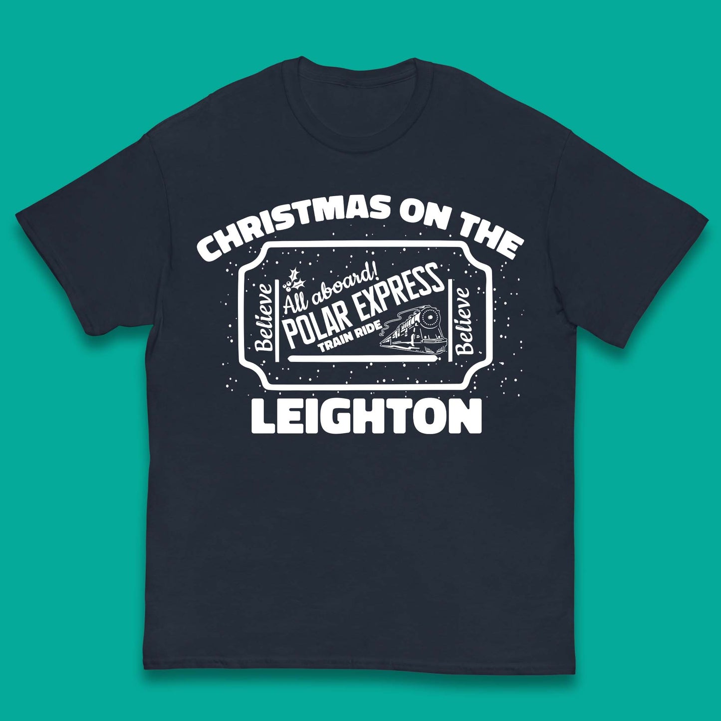 Polar Express Christmas Train Kids T-Shirt