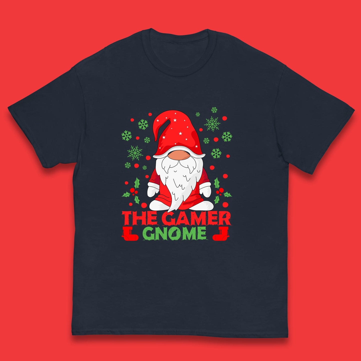 gnome christmas t shirt