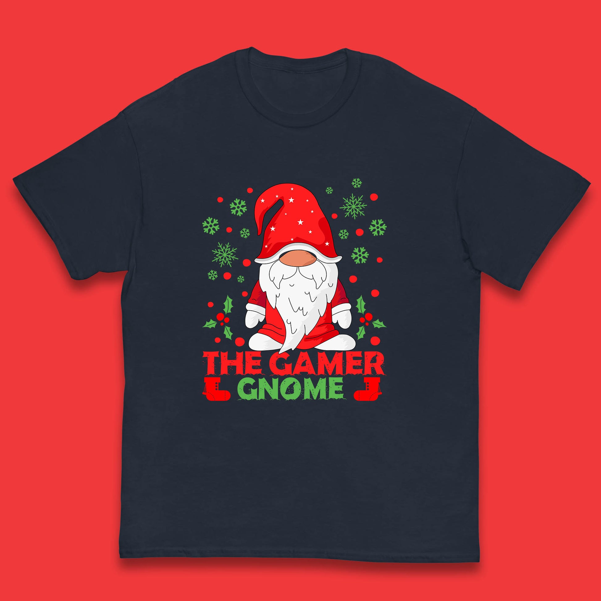 gnome christmas t shirt