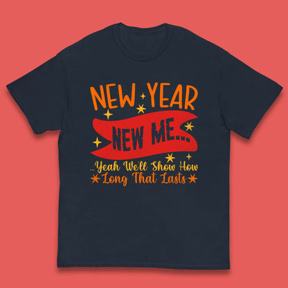 New Year New Me Kids T-Shirt