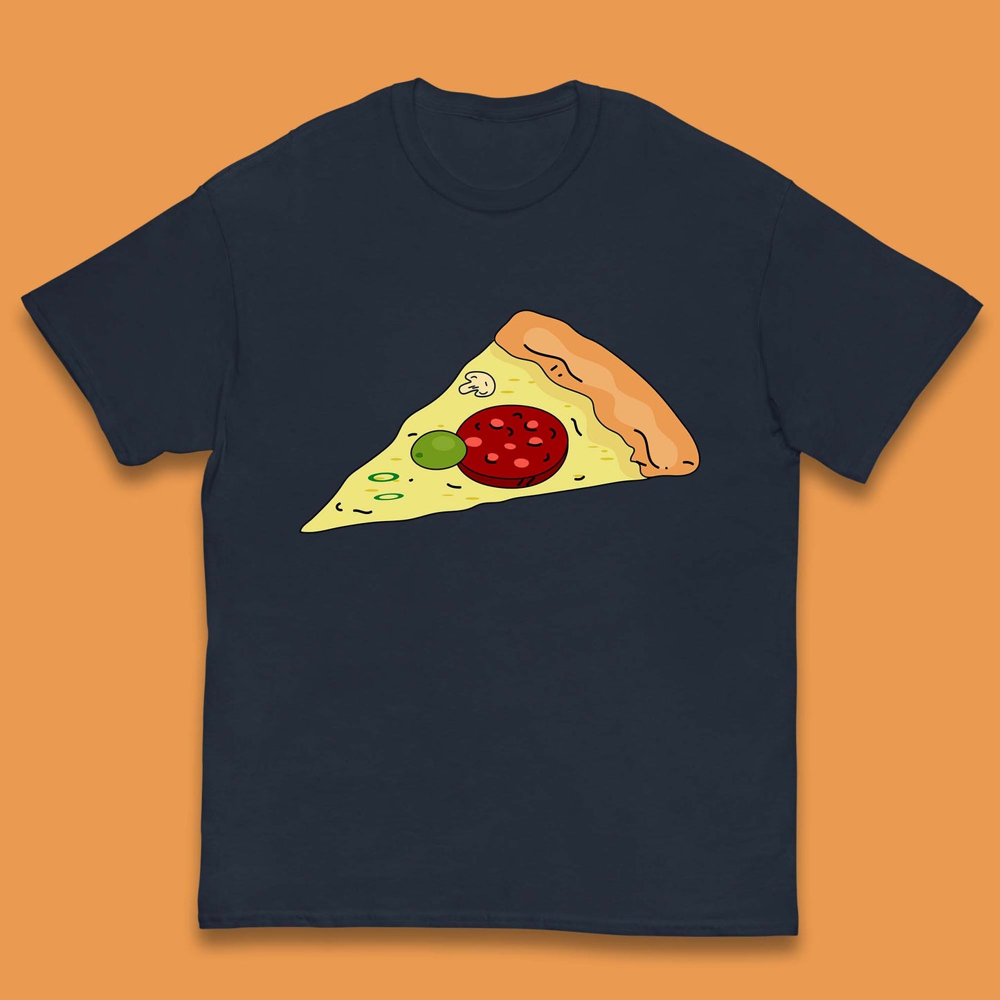 Italian Pizza Slice Pizzaologist Pizza Lover Pizza Holic Pizza Addict Kids T Shirt