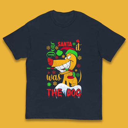 christmas dog t shirt