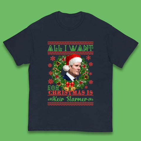 Keir Starmer Christmas Kids T-Shirt