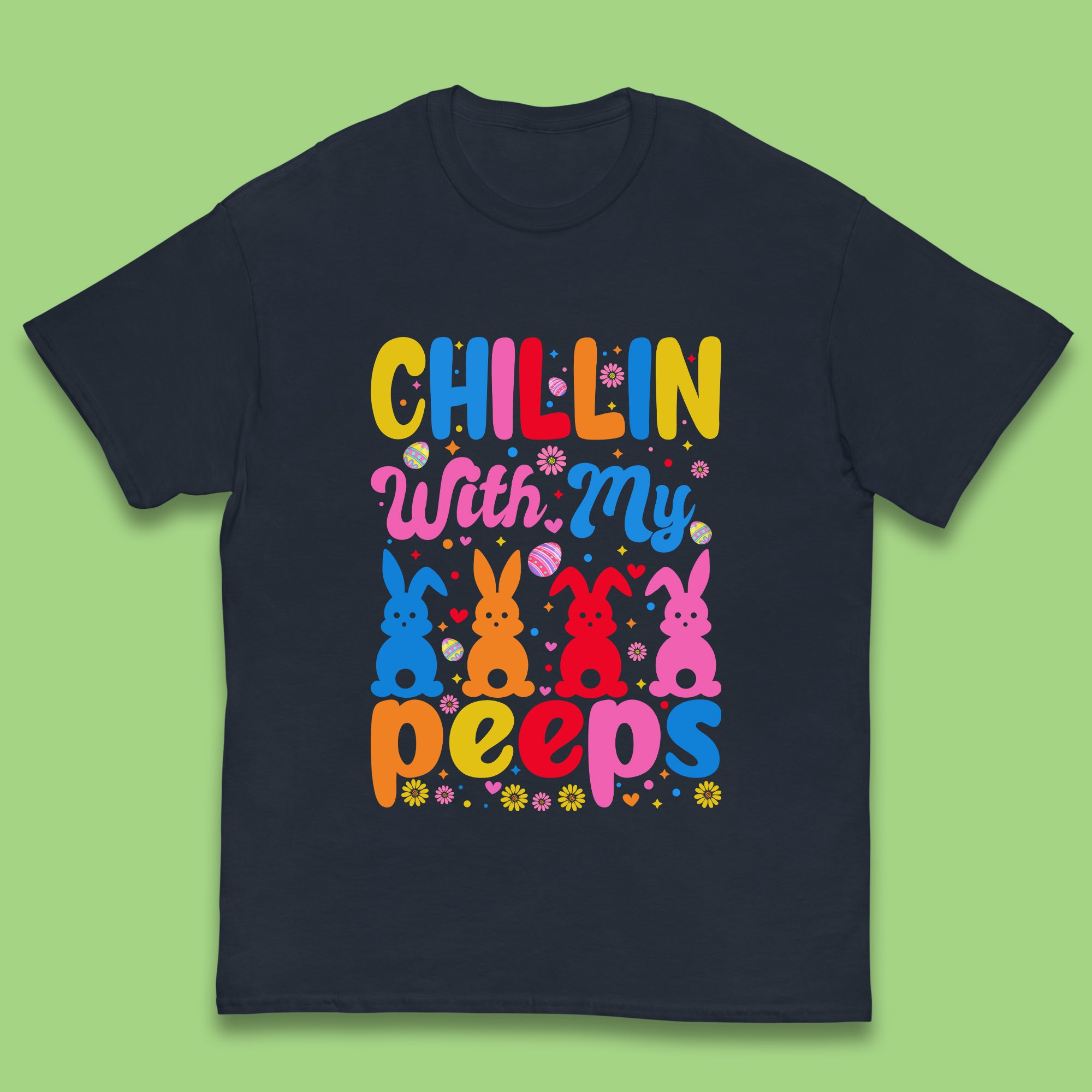 Chillin With My Peeps Kids T-Shirt