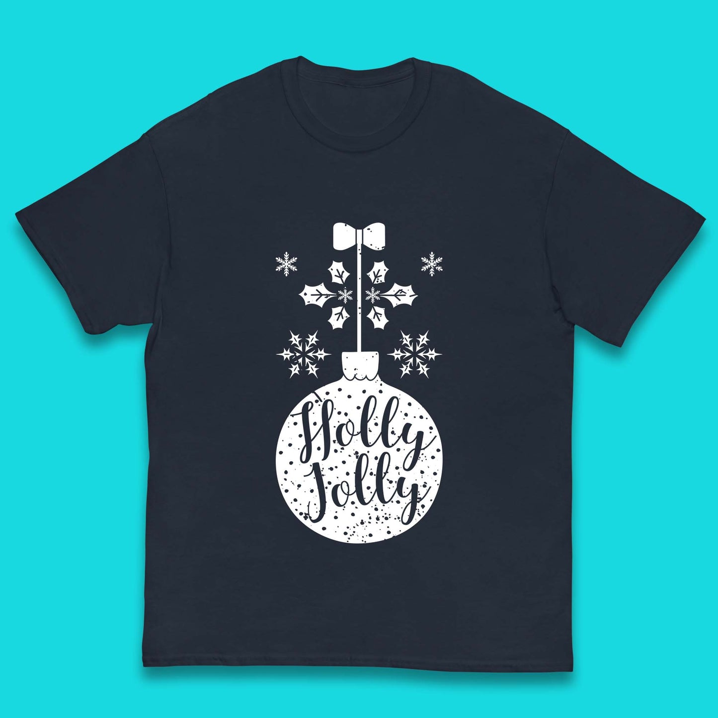 holly jolly christmas t shirt