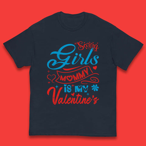 Mommy Is My Valentine Kids T-Shirt