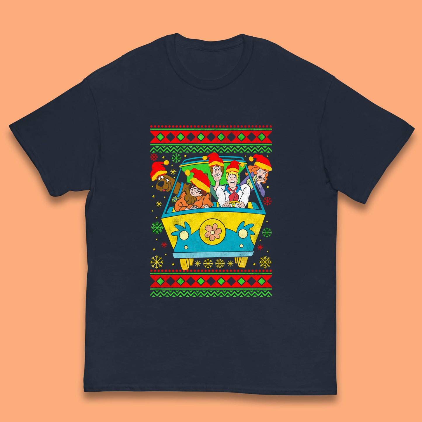 scooby doo christmas t shirt