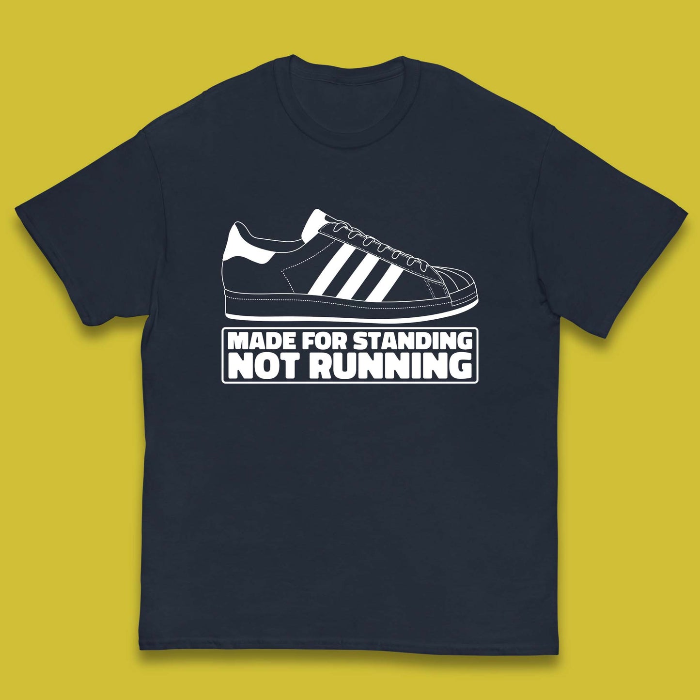 Made For Standing Not Running Football Hooligan Trimm Trab Terraces Kids T Shirt