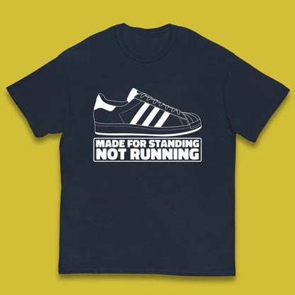 Made For Standing Not Running Football Hooligan Trimm Trab Terraces Kids T Shirt