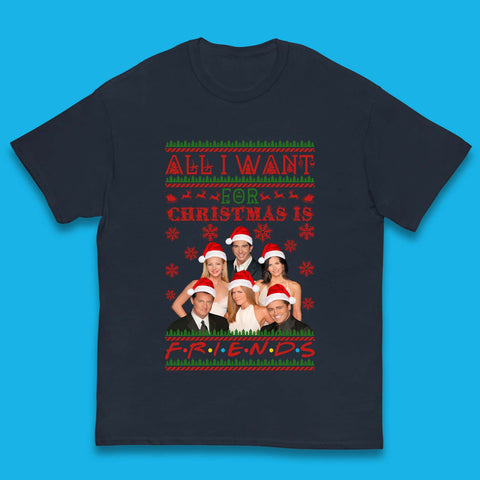 Want Friends For Christmas Kids T-Shirt