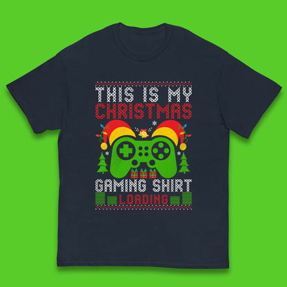 Loading Gamer Christmas Kids T-Shirt