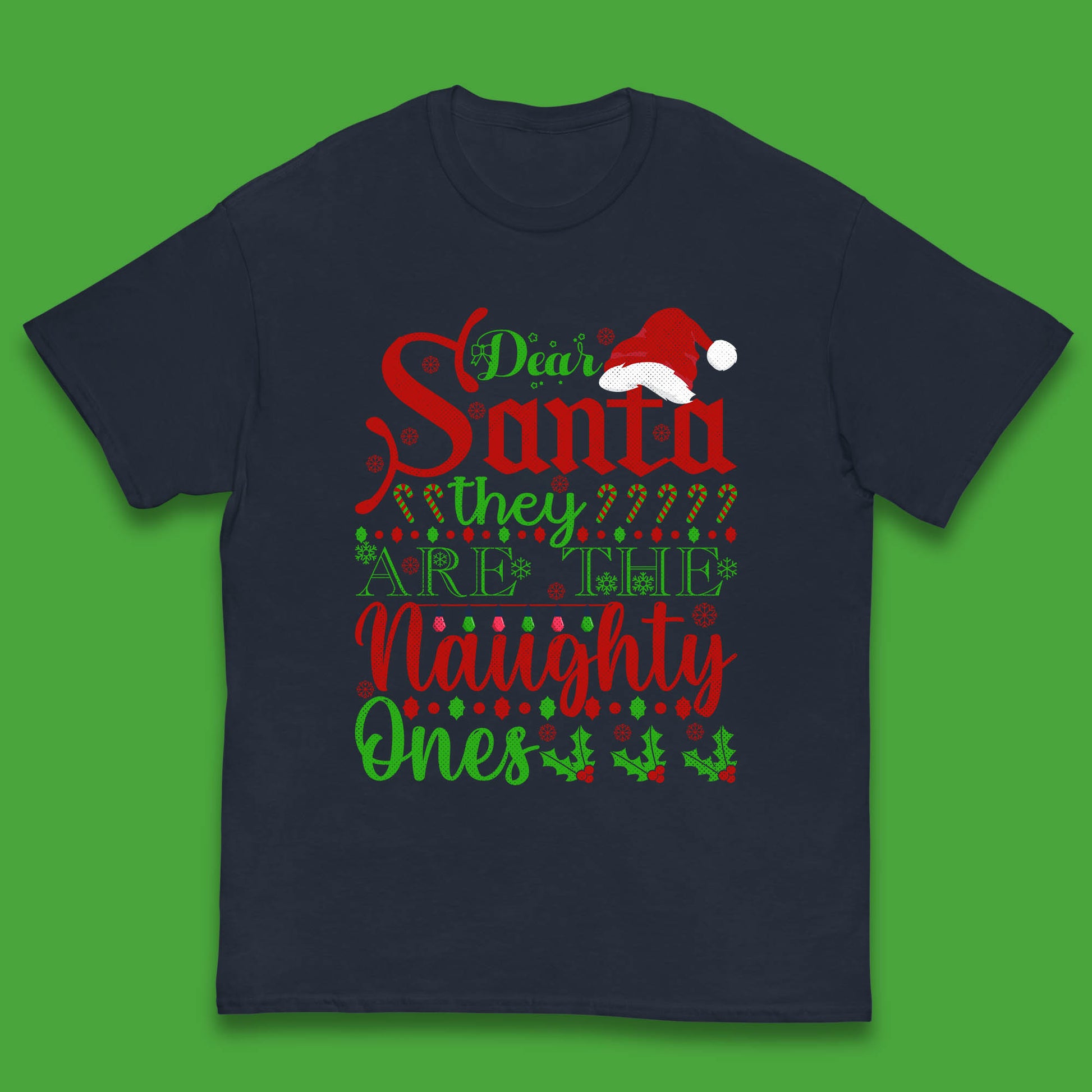 dear santa christmas t shirt