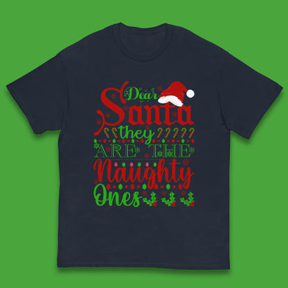dear santa christmas t shirt