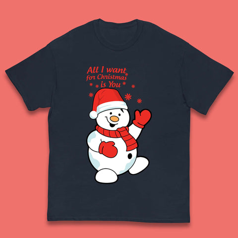 Snowman Christmas Kids T-Shirt