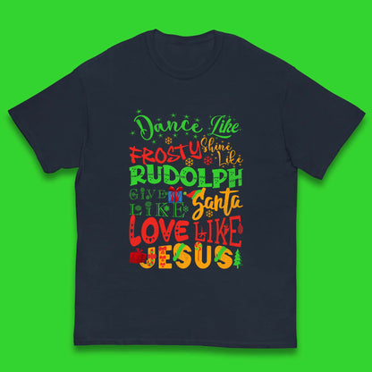 Dance Like Frosty Christmas Kids T-Shirt