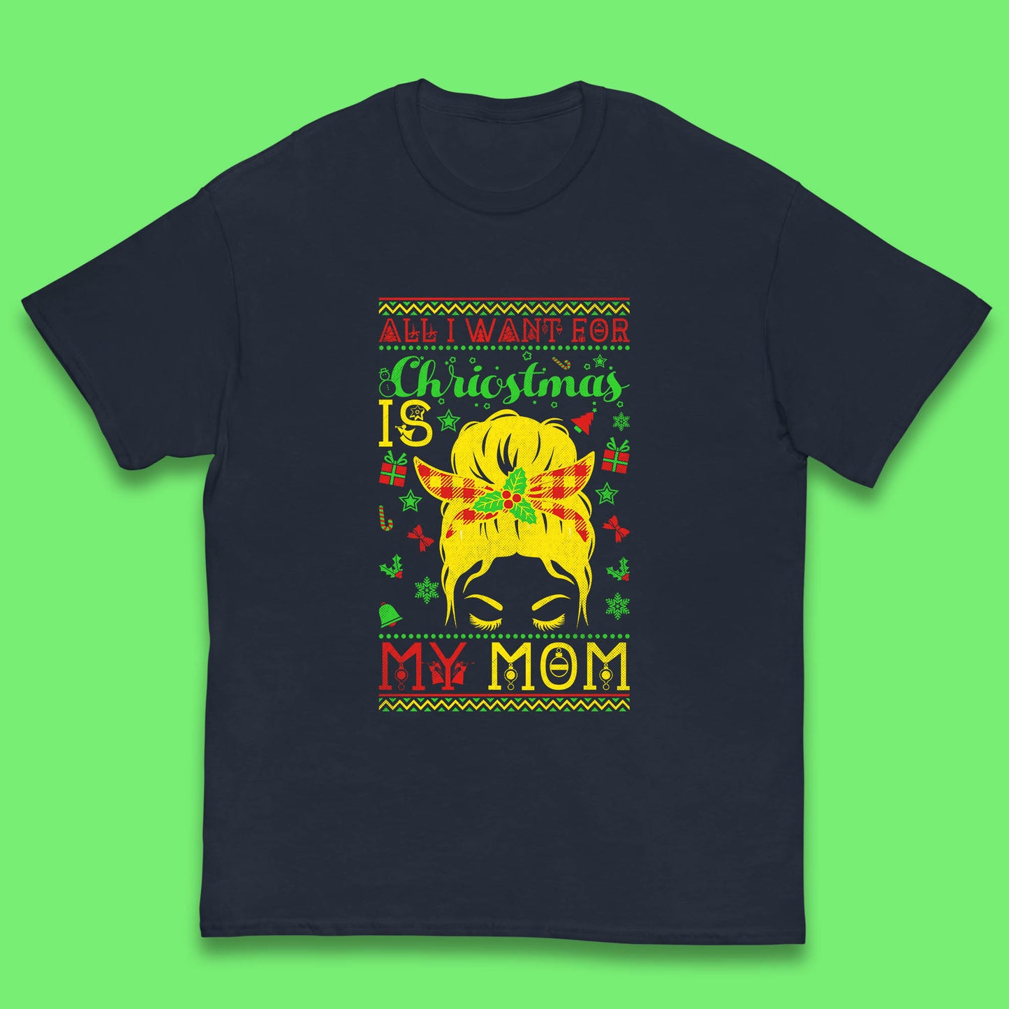 mom christmas t shirt