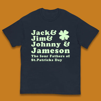 The Four Fathers of St. Patrick's Day Kids T-Shirt