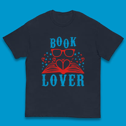 Book Lover Reading Lover Bookish Bookworm Booktroverts Kids T Shirt