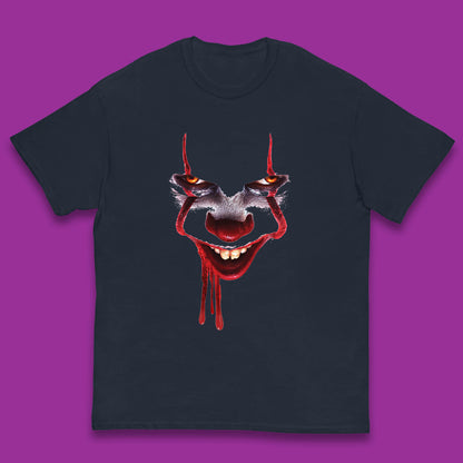 Pennywise Clown IT Chapter 2 Halloween Horror Movie Character Kids T Shirt