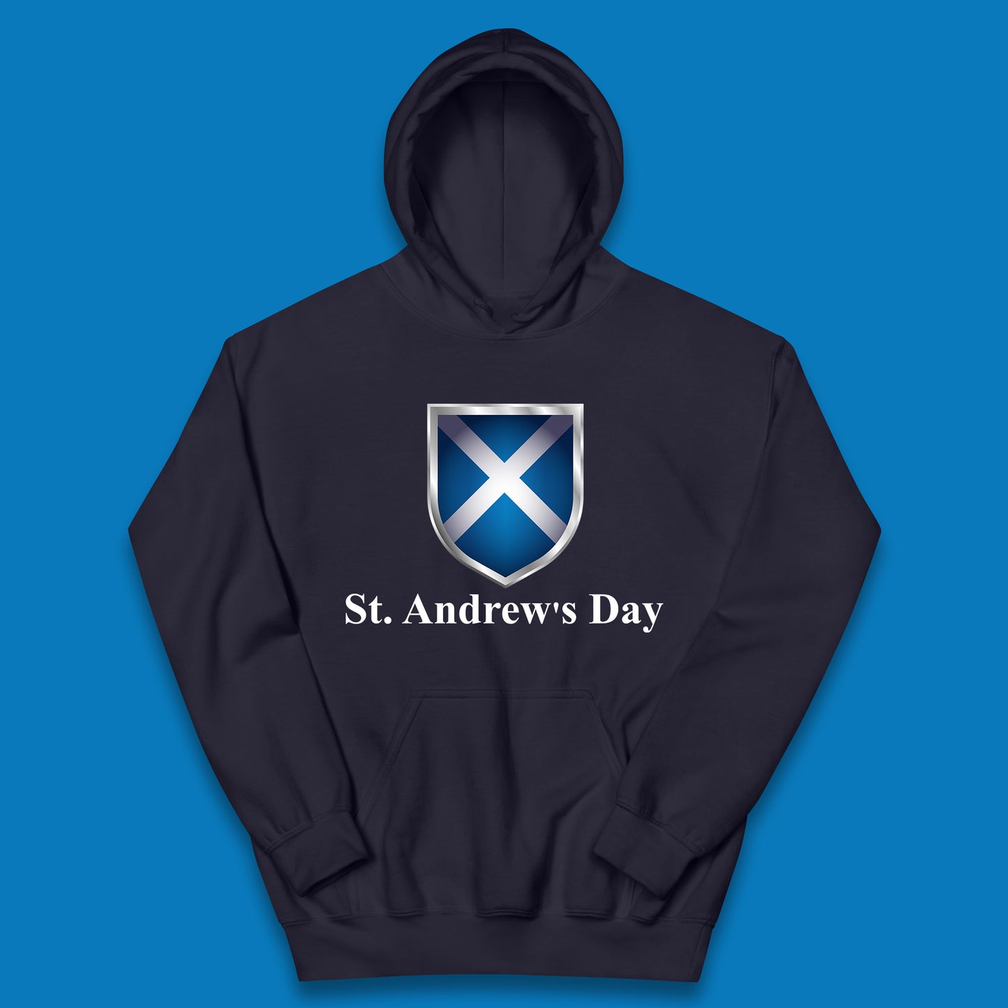 St. Andrew's Day Scotland Flag Scottish Flag Proud to be Scottish Feast of Saint Andrew Kids Hoodie