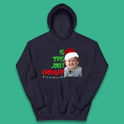 Jolly Enough Hasbulla Christmas Kids Hoodie