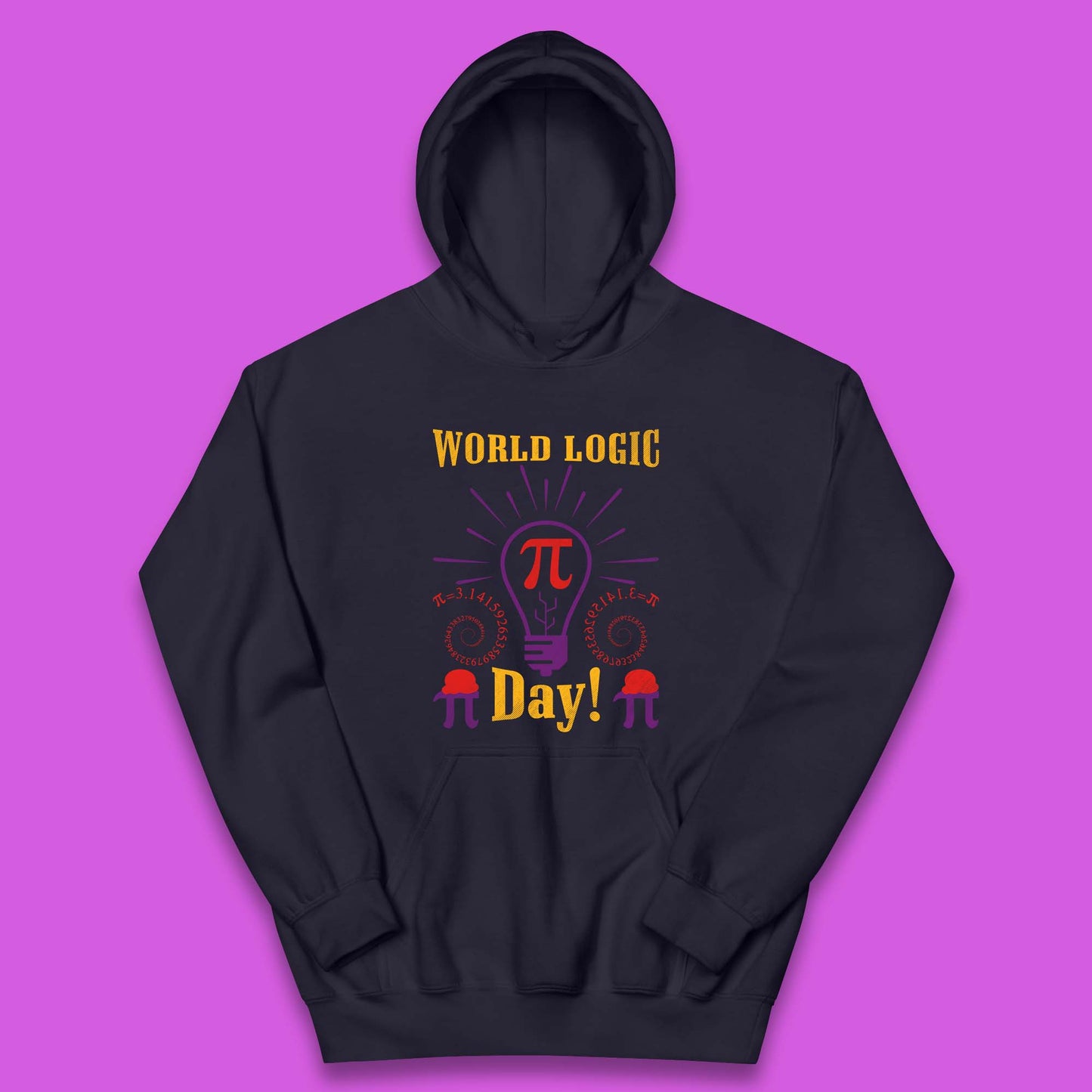 World Logic Day Kids Hoodie