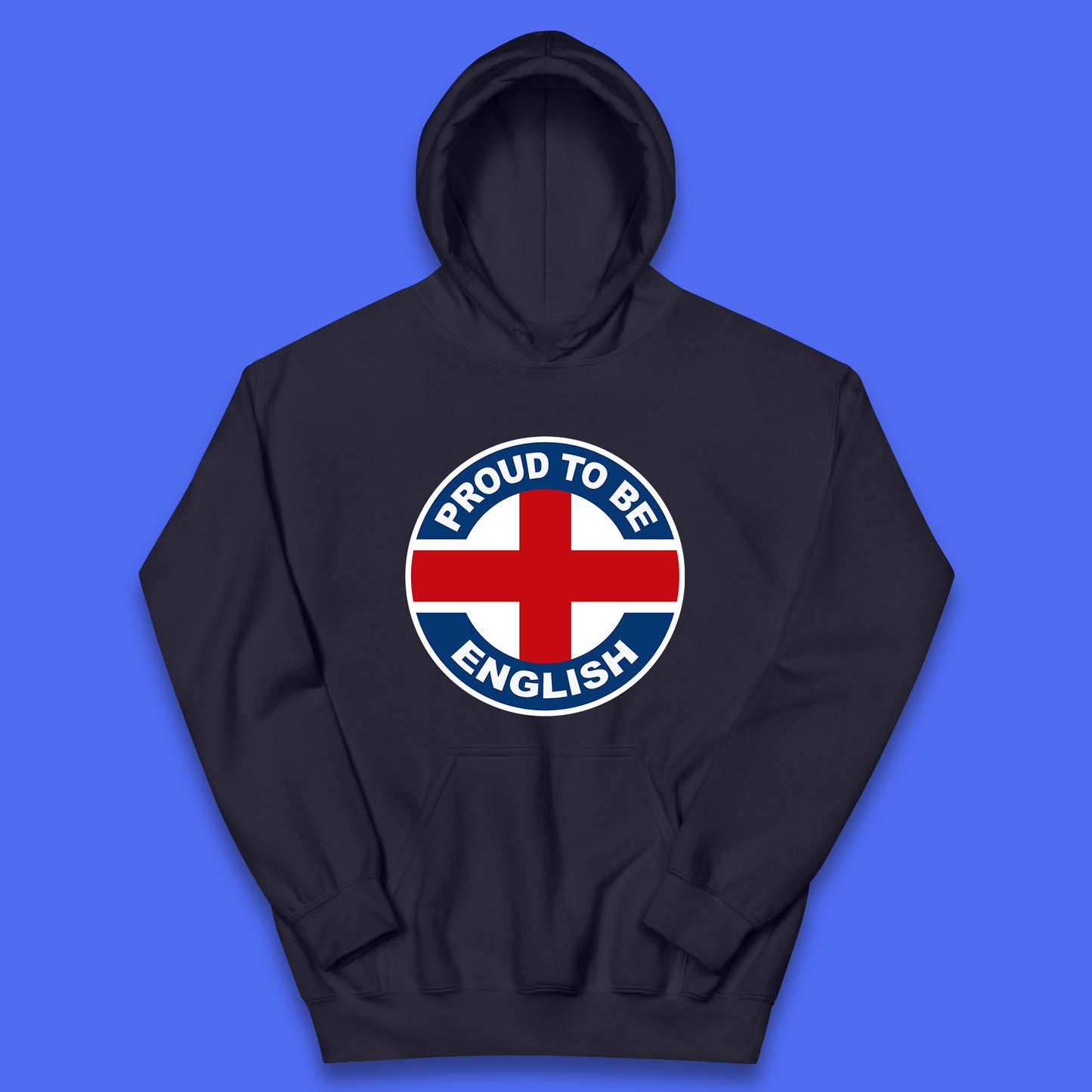 Proud To Be English Flag of England Union Jack, British flag, UK flag Proud English Pride Kids Hoodie