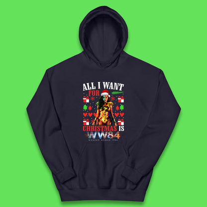 Wonder Woman 1984 Christmas Kids Hoodie