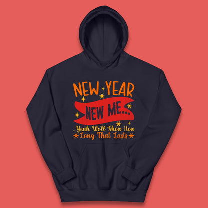 New Year New Me Kids Hoodie