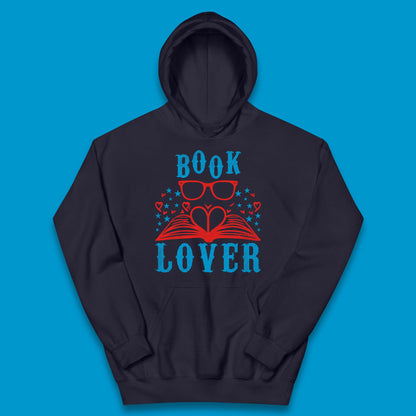 Book Lover Reading Lover Bookish Bookworm Booktroverts Kids Hoodie