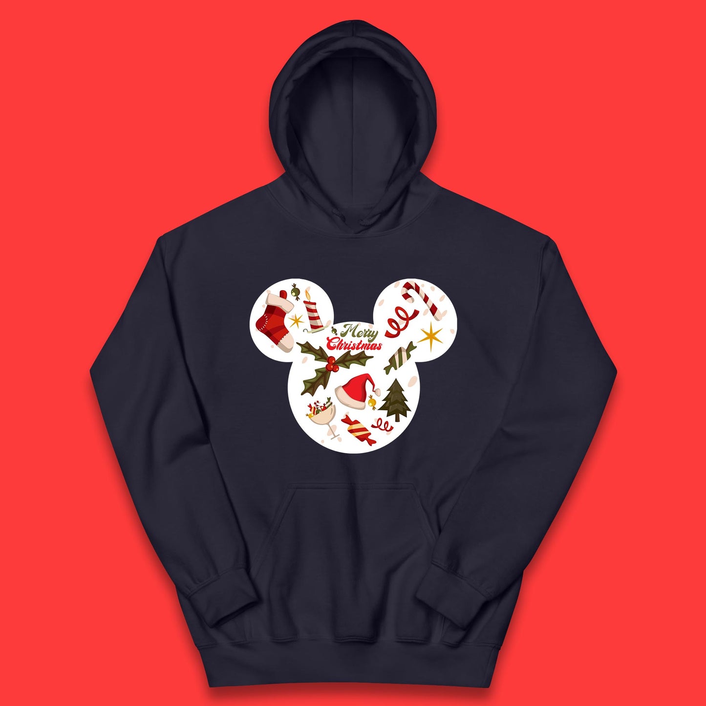 merry christmas mickey mouse hoodie