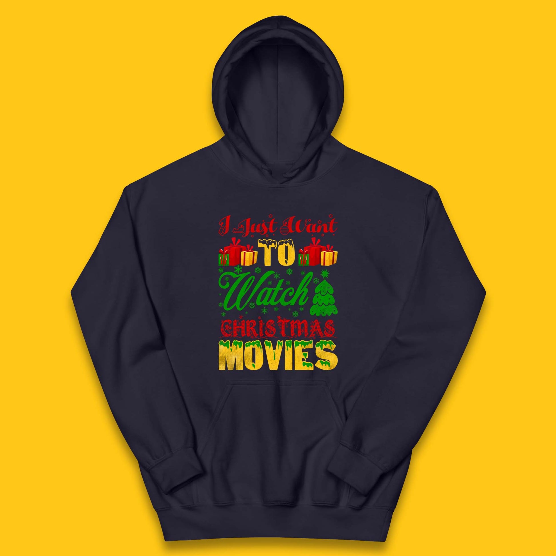 christmas movie hoodie