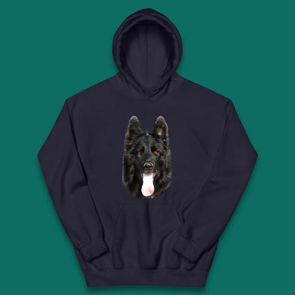 Old German Shepherd Dog Kids Hoodie