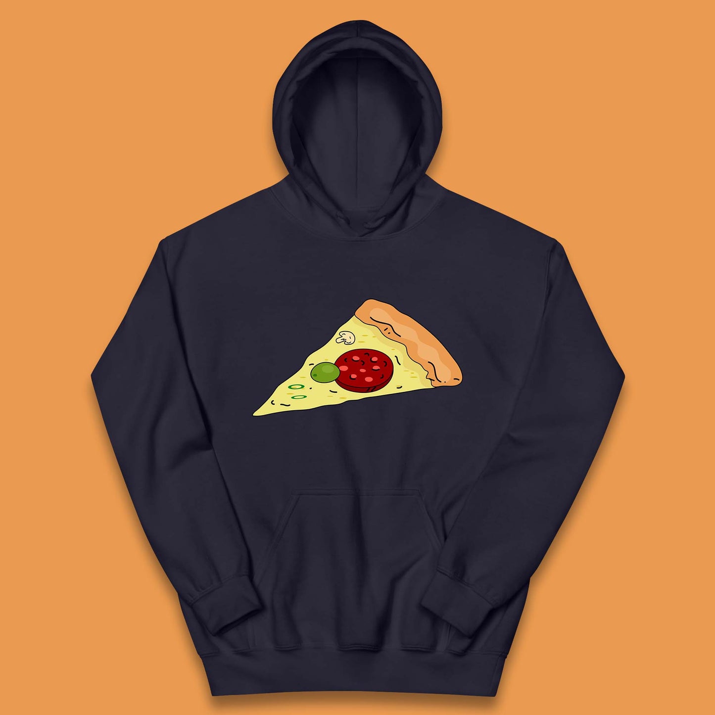 Italian Pizza Slice Pizzaologist Pizza Lover Pizza Holic Pizza Addict Kids Hoodie