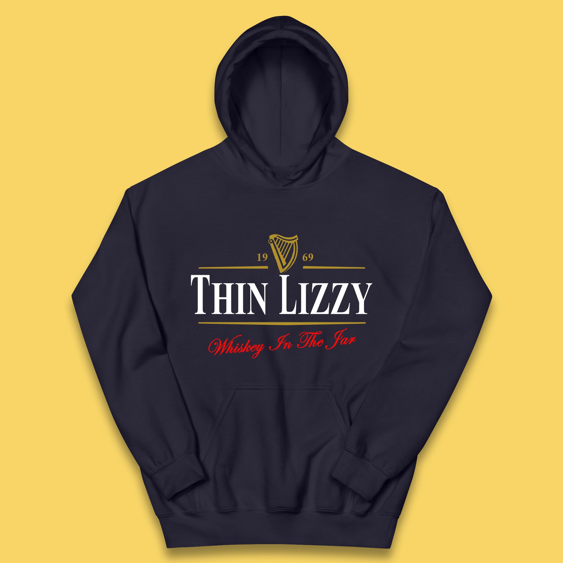 Thin Lizzy Whiskey in The Jar Kids Hoodie