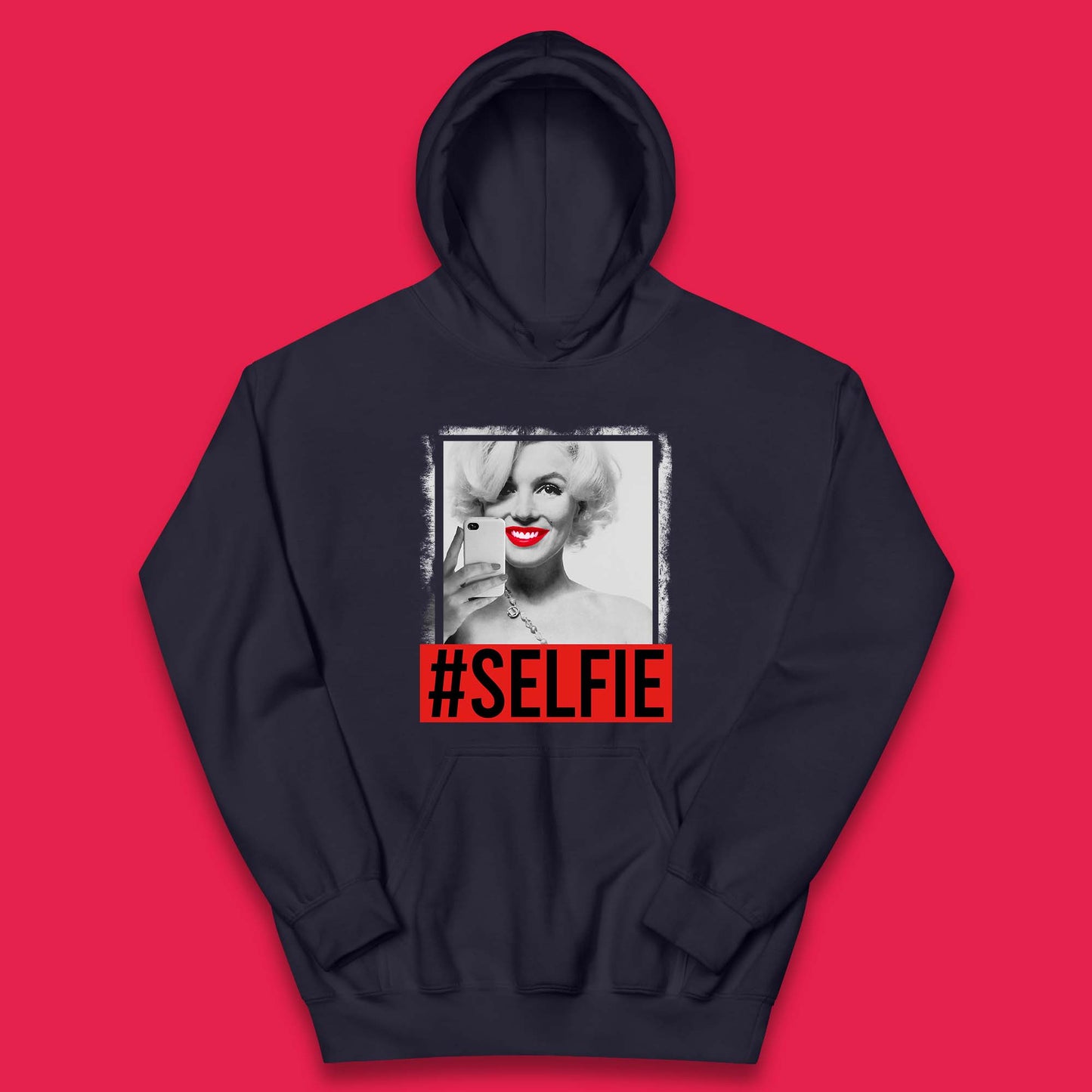 Marilyn Monroe #selfie American Actress Model Singer Hollywood Stars Kids Hoodie