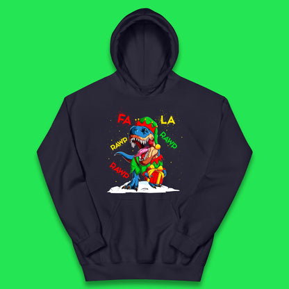 christmas dinosaur hoodie