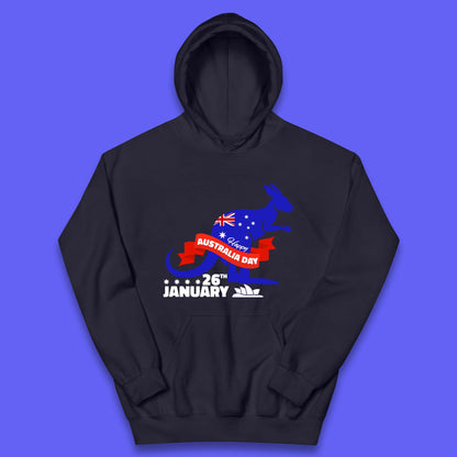 Happy Australia Day Kids Hoodie