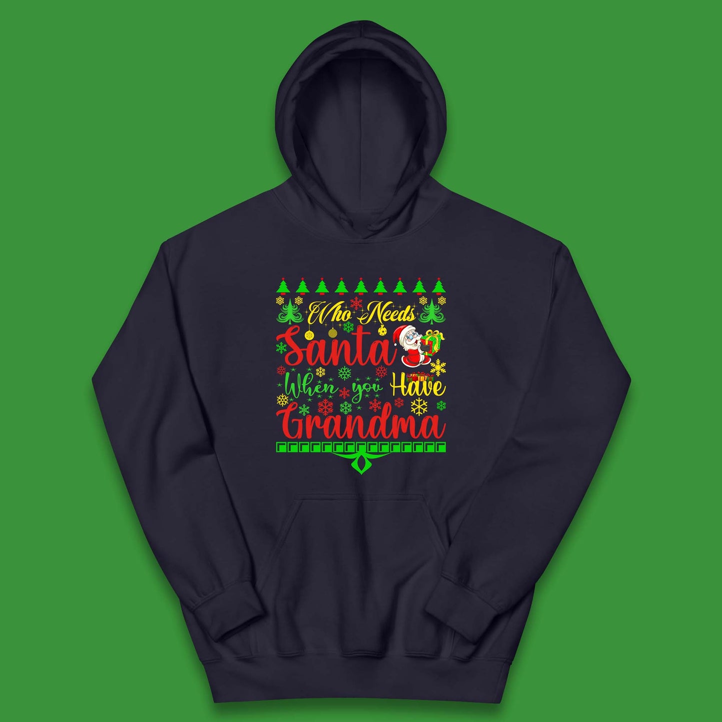 grandma christmas hoodie