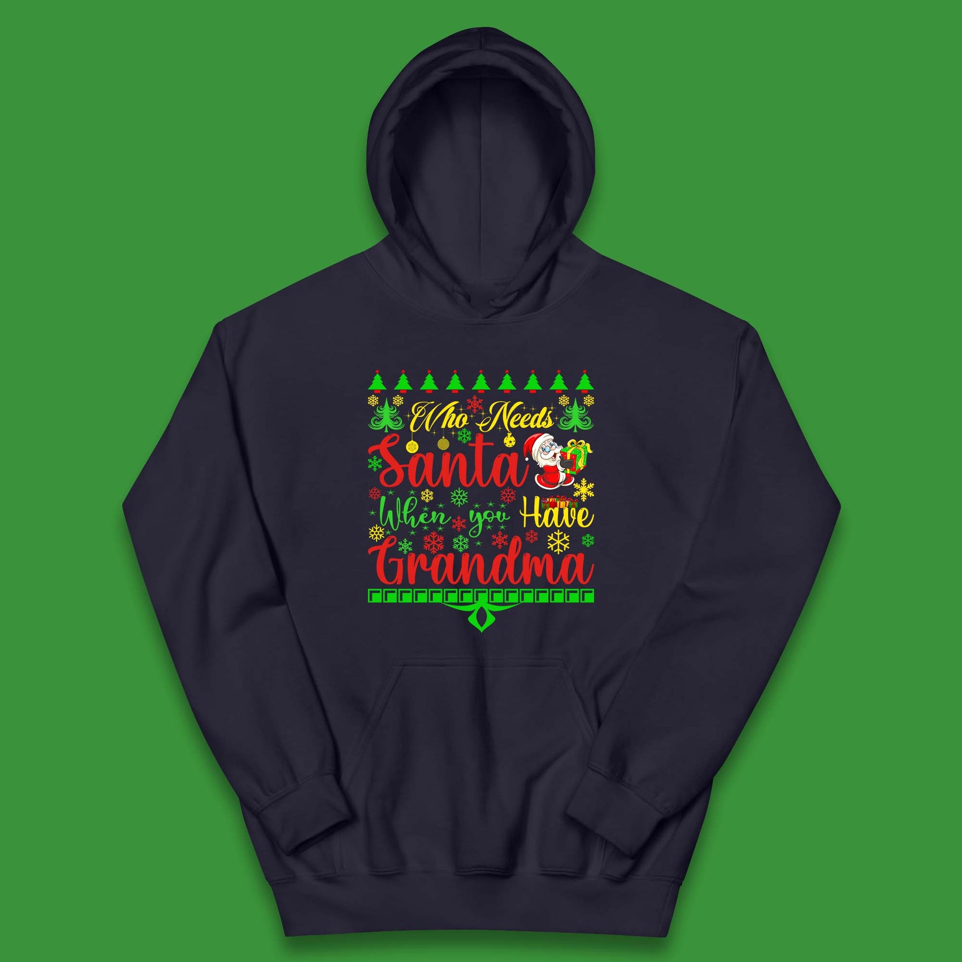 grandma christmas hoodie